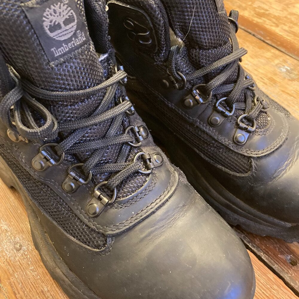Timberland Leather Gore-Tex Hiking Boots; 6M, Like New, Waterproof Trail/Winter